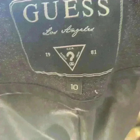 Guess black silver sparkle blazer size 10 - Picture 11 of 11